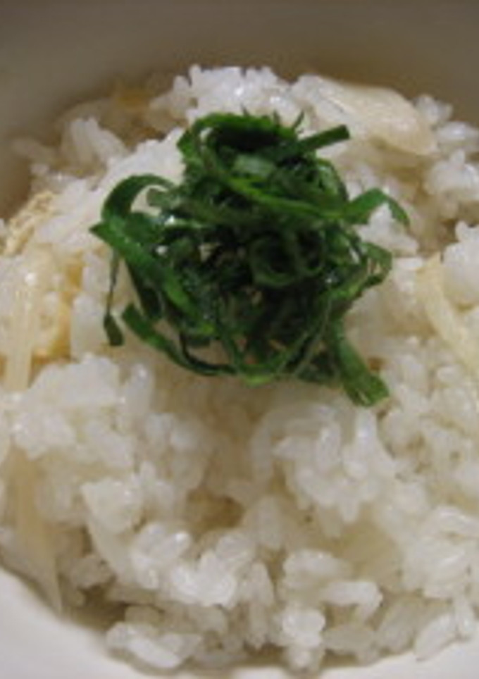 新しょうがの炊き込みごはん-レシピのメイン写真