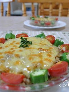 魚缶ご飯のチーズ焼き-レシピのメイン写真