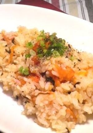 まるごとトマトの和風ピラフ-レシピのメイン写真