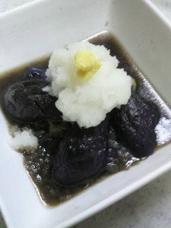 茄子の煮浸し(冷やし)-レシピのメイン写真