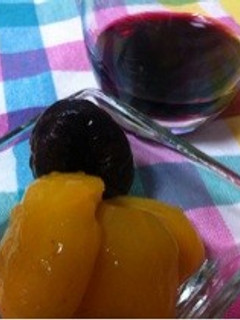 *びわとプルーンの葛煮*-レシピのメイン写真
