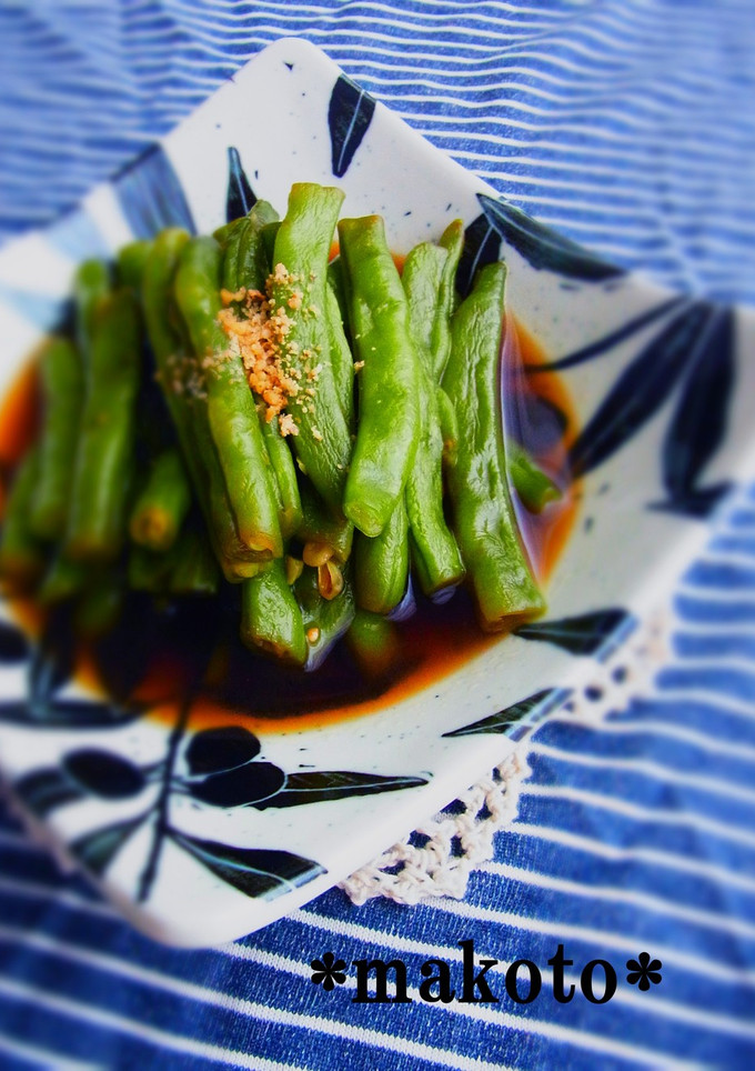 コク旨いんげんの煮物-レシピのメイン写真