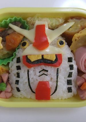 キャラ弁☆ガンダム-レシピのメイン写真
