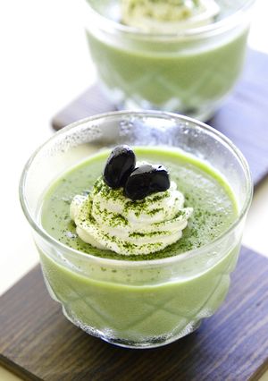 とろける~ッ濃厚!抹茶プリン-レシピのメイン写真