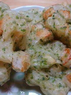 かまぼこと玉ねぎのかき揚げ-レシピのメイン写真