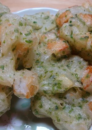 かまぼこと玉ねぎのかき揚げ-レシピのメイン写真