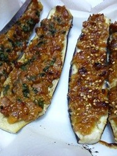 なすの肉味噌焼き-レシピのメイン写真