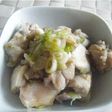 鶏ササミの柚子こしょう和え