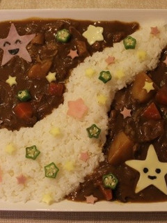 七夕に★☆簡単デコカレー-レシピのメイン写真