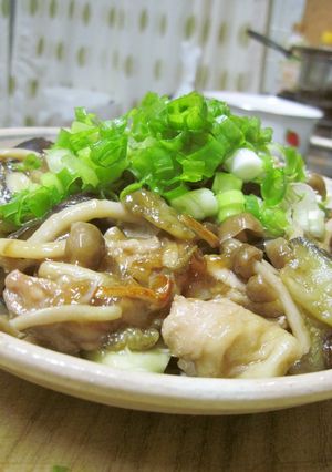 茄子と鶏肉のおいしい炒め物-レシピのメイン写真