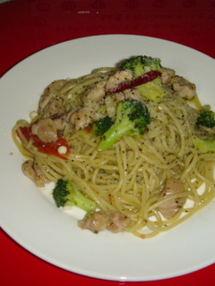 彩りジェノベーゼパスタ-レシピのメイン写真