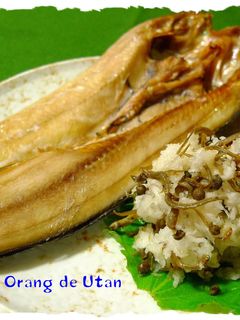 焼き魚に♪ちりめん山椒おろし✿-レシピのメイン写真