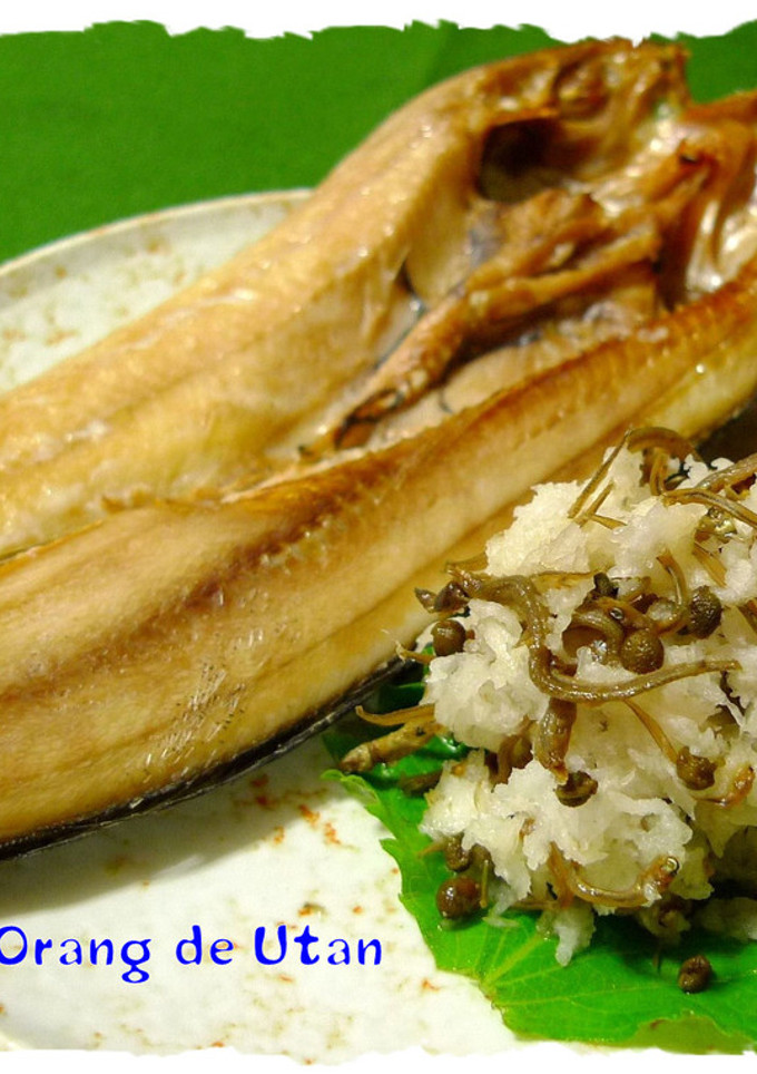 焼き魚に♪ちりめん山椒おろし✿-レシピのメイン写真