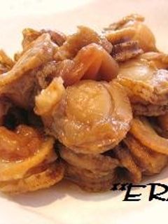 ホタテの梅煮♪♪-レシピのメイン写真