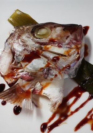 真鯛のあらで酒蒸し!-レシピのメイン写真