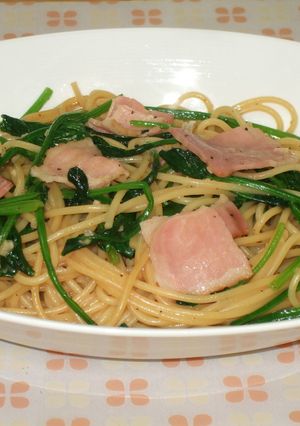 ✿ほうれん草とベーコンの和風パスタ✿-レシピのメイン写真