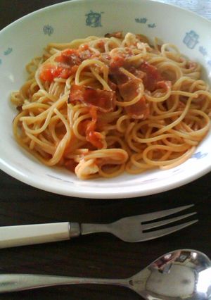 ☆トマトとクリームチーズのパスタ☆-レシピのメイン写真