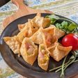 植物性チーズPシュレッド入り揚げワンタン