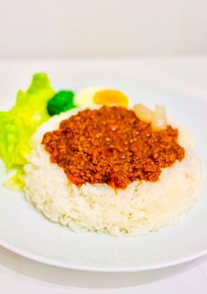 市販ルゥで簡単コク旨キーマ˃ ᵕ ˂-レシピのメイン写真