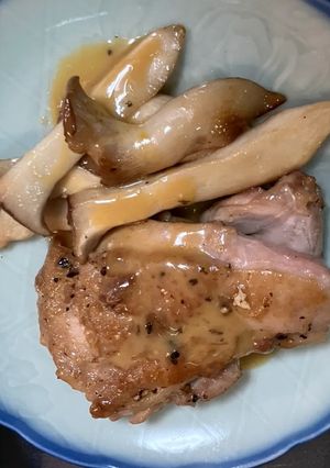 鶏ももソテーマスタードソース-レシピのメイン写真