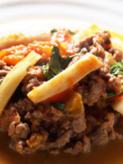 トマトと牛肉のバジル炒め-レシピのメイン写真