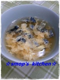 海苔入りかき玉汁-レシピのメイン写真
