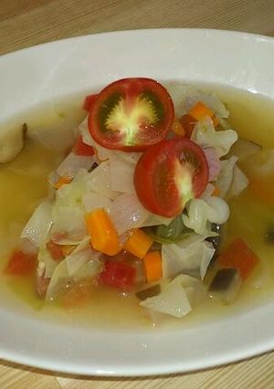 冷製夏野菜コンソメスープ-レシピのメイン写真