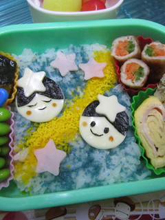 子供のリクエスト☆簡単に七夕弁当-レシピのメイン写真