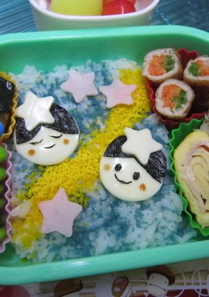 子供のリクエスト☆簡単に七夕弁当-レシピのメイン写真