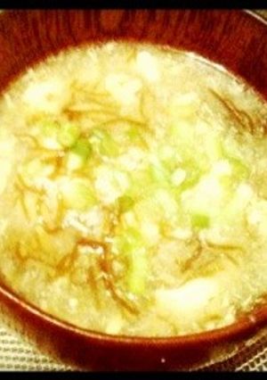 もずくのサンラータン風スープ-レシピのメイン写真