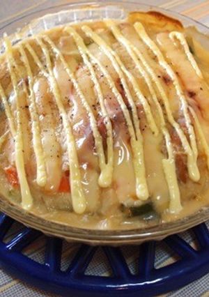 ☆味噌マヨホワイトソースの野菜グラタン-レシピのメイン写真