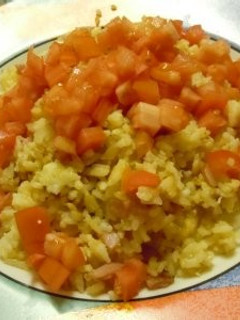 トマト大好き!夏用チャーハン-レシピのメイン写真
