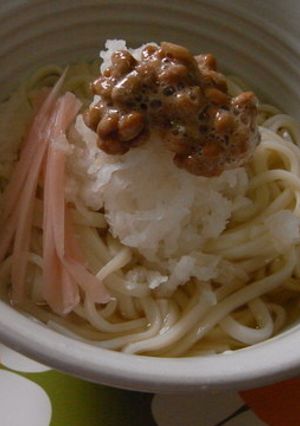 しょうがと納豆の元気うどん☆-レシピのメイン写真
