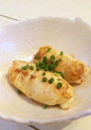 ヘルシーな♪ ささみのキムチーズロール☆-レシピのメイン写真