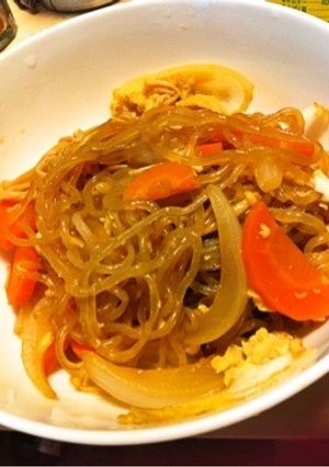 ♡ダイエット!すき焼き風白滝麺♡-レシピのメイン写真