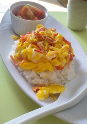 ふわふわ、おいしい☆カニカマ卵丼-レシピのメイン写真