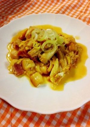 麩わジュワ♥麺つゆバター卵とじ！丼にも♪-レシピのメイン写真