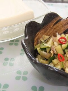 食欲増進!夏野菜で食べる万能薬味☆-レシピのメイン写真