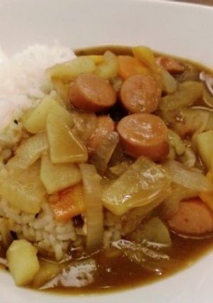 ポークウィンナーカレー-レシピのメイン写真