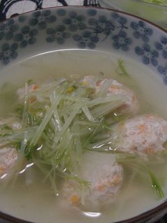 鶏団子スープ-レシピのメイン写真