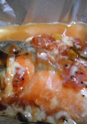 ☆ピザ風☆鮭のホイル焼き-レシピのメイン写真