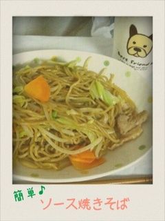 簡単♪ソース焼きそば-レシピのメイン写真