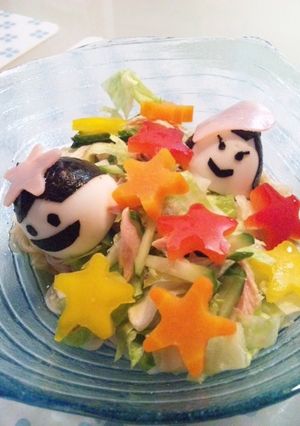 ボリューム満点☆七夕そうめん-レシピのメイン写真