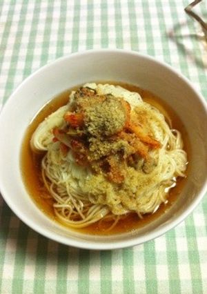 キムチそうめん-レシピのメイン写真