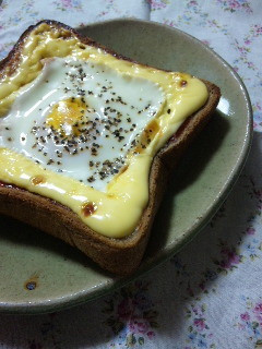 トマトマヨな卵トースト-レシピのメイン写真