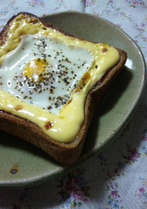 トマトマヨな卵トースト-レシピのメイン写真