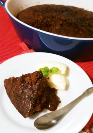 チョコレートセルフソーシングプディング-レシピのメイン写真
