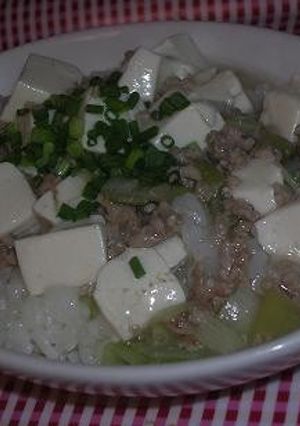 白麻婆豆腐-レシピのメイン写真