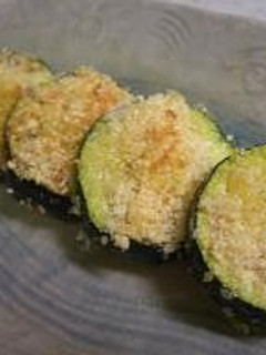 ズッキーニのチーズパン粉焼き-レシピのメイン写真