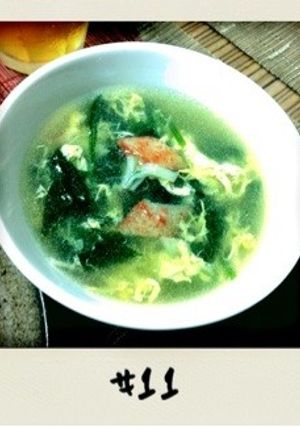 ほうれん草のかき玉汁&ほうれん草の胡麻和-レシピのメイン写真
